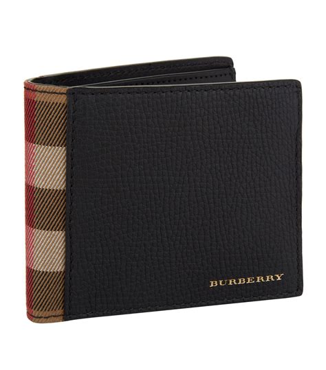 mens burberry check wallet|men's wallet burberry.